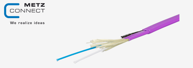 کابل فیبر نوری پچ کورد مالتی مد 2 کر OpDAT connection OM4- bend insensitive