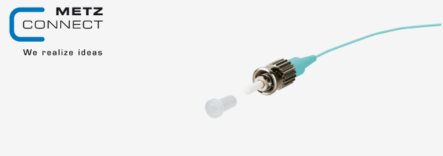 OpDAT pigtail ST PC, OM3, aqua