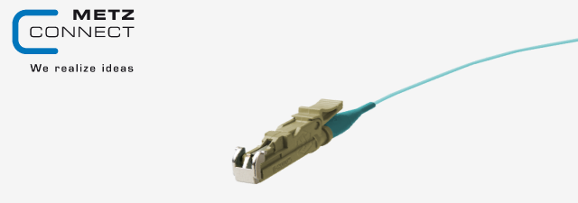OpDAT pigtail E2000 PC, OM3, aqua