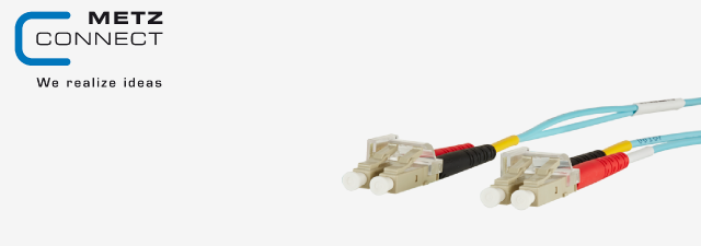 DCCS2 PM PIC OpDAT patch cord LC-D/LC-D Multi mode - METZ Connect 