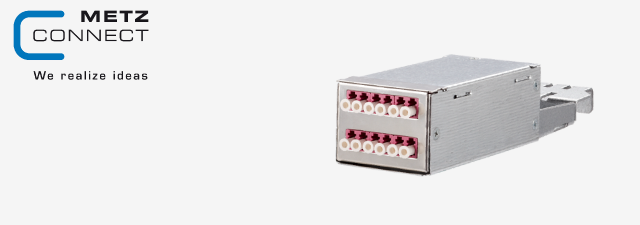 DCCS2 subassembly OM4 MPO 6xLC-D, Multi mode - METZ Connect 