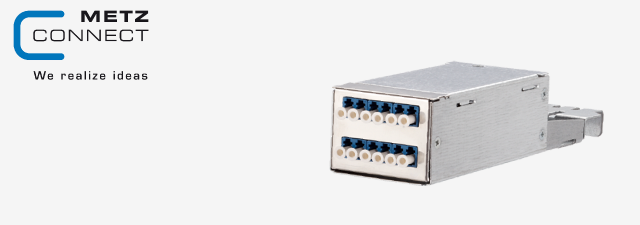 ماژول شبکه دیتاسنتر  - DCCS2 OS2 MPO 6xLC-D- متز کانکت METZ CONNECT
