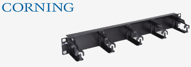 LANS 19 Jumper Management, 1U - Corning 