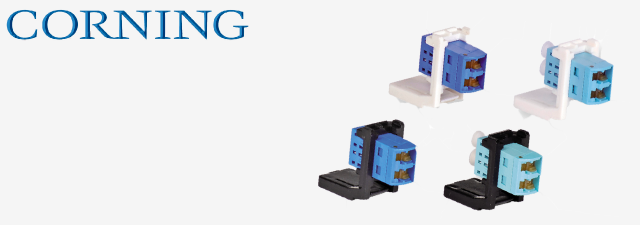 LANS Adapter Module, LC Duplex shuttered - Corning 