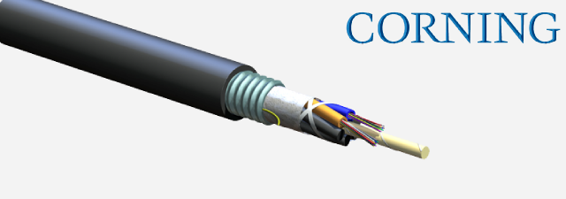 ALTOS® 144 F Low-Temperature, Loose Tube, Single-Jacket singel-Armored Cable- Corning  