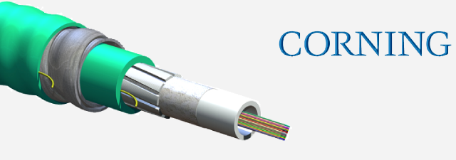 Ribbon Interlocking Armored, Riser Fiber Optic Cable- Corning