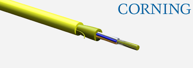 MIC® 24 F Tight-Buffered Fiber Optic Cable, Riser - Corning 50 µm multimode (OM4)