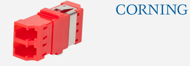 اداپتور فیبر نوری کرنینگ مالتی و سینگل مد CORNING - Keyed, LC Duplex