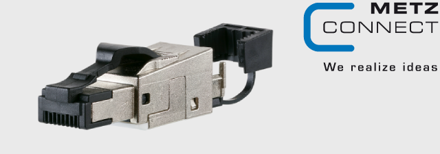 Cat.6A RJ45 field plug pro  - METZ CONNECT