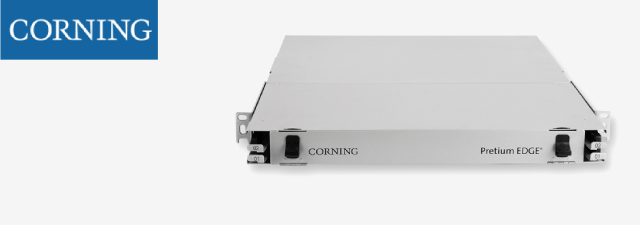 پچ پنل EDGE-01U - جهت نصب 8 ماژول یا پنل - کورنینگ CORNING