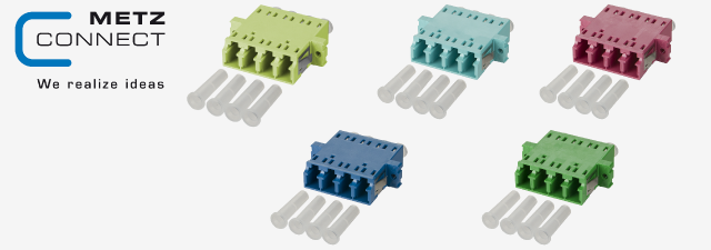 LC-Quad coupler - METZ Connect 
