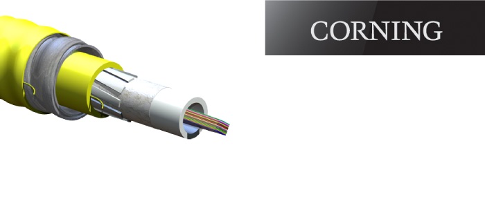 Ribbon Interlocking Armored Cable, Plenum - Corning