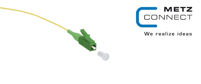 پیگتیل فیبر نوری متزکانکت LC - METZ CONNECT
