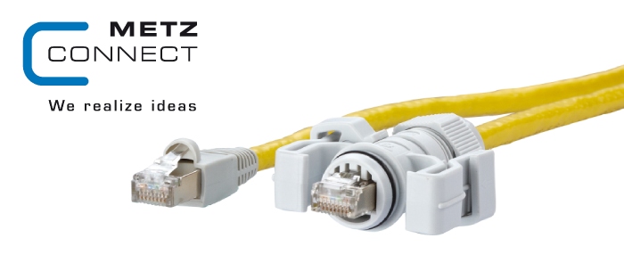 E-DAT Industry patch cord IP67 - RJ45
